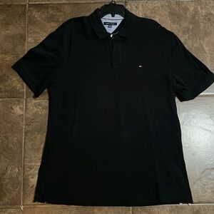 Tommy Elegant Black Men’s Polo